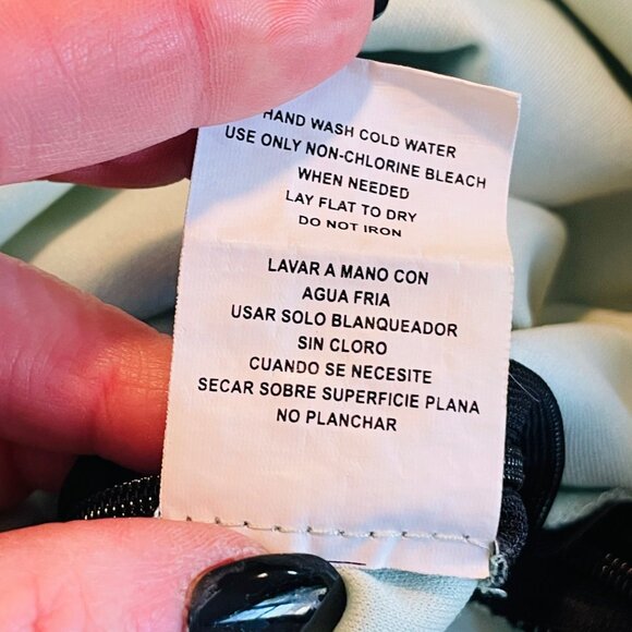 Black Lace Size 7 Sleeveless Dress Fit Flare Back Keyhole Green Speechless - Picture 11 of 14